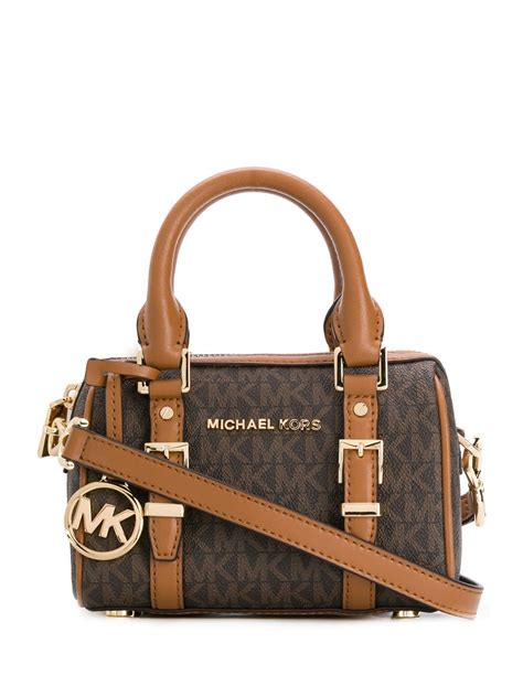 bolsa bau michael kors pequena|michael kors mini tote bag.